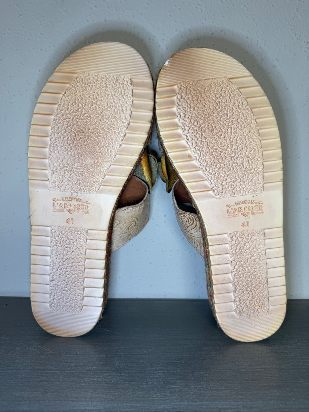 L’Artiste Balharbor Women’s Sandals Size 10-10.5 Leather Boho Comfort Shoes - Picture 10 of 11